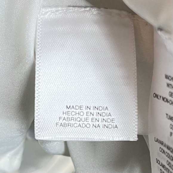 Rachel Roy Circle Trim Puff Sleeve Off Shoulder MiniDress Size 4 Boho Tropicart - Picture 14 of 15